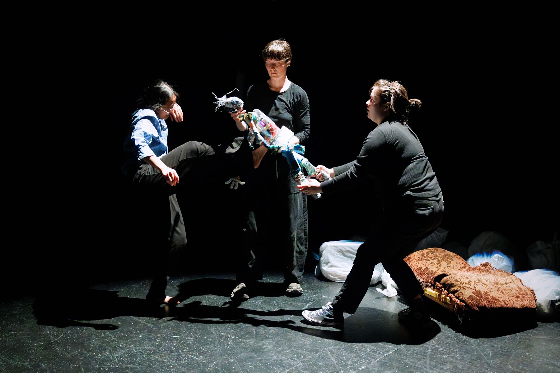 The Trash Man production photo